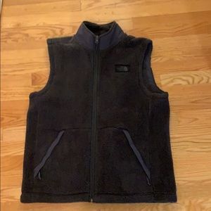 North face gray vest Great condition